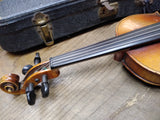 Vtg Unbranded Violin Antonius Stradivarius Copy 1/2 West Germany w/Lifton Case