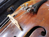 Vtg Unbranded Violin Antonius Stradivarius Copy 1/2 West Germany w/Lifton Case