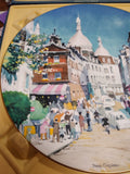 Vtg 1978 Royal Doulton Dong Kingman Plate Montmartre PARIS #954 Of 15,000 w/Box