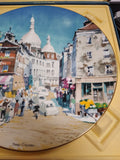 Vtg 1978 Royal Doulton Dong Kingman Plate Montmartre PARIS #954 Of 15,000 w/Box