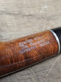 Vtg Dr Grabow Golden Duke Bent Smoking Tobacco Pipe Imported Briar Good Cond!