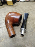 Vtg Dr Grabow Golden Duke Bent Smoking Tobacco Pipe Imported Briar Good Cond!