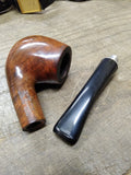 Vtg Dr Grabow Golden Duke Bent Smoking Tobacco Pipe Imported Briar Good Cond!