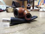 Vtg Dr Grabow Golden Duke Bent Smoking Tobacco Pipe Imported Briar Good Cond!