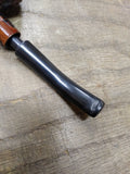 Vtg Unbranded Rusticated Bent Apple Smoking Tobacco Pipe Briar Good Condition!