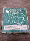 Vtg Dunlap Groover & Dado Cutters Set with 5 Chippers 2 Outside Cutters w/Box