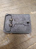 Vtg SECOROC Brass Belt Buckle Century Corp Canada 2.75 x 2.25 inches