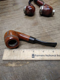 Vtg Whitehall Bent Imported Briar Italy Smoking Tobacco Pipe Stinger Nice Shape!