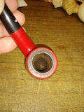 Vtg Dr. Grabow Viscount Adjustamatic Red Import Briar Smoking Tobacco Pipe Nice!