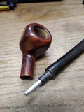 Vtg Yello Bole Imported Briar Honey Cured 6 Panel Smoking Tobacco Pipe w/Stinger