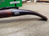 Vtg ROPP De Luxe 804 Half Bent Cherrywood France Smoking Tobacco Pipe