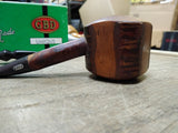 Vtg ROPP De Luxe 804 Half Bent Cherrywood France Smoking Tobacco Pipe
