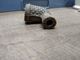 Vtg Pamplin White Clay Fancy Smoking Tobacco Trade Elbow Pipe Dug Nice Shape!