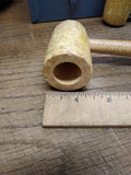 NOS Missouri Meerschaum Corn Cob Diplomat Smoking Tobacco Pipe Oak Wood Insert 2