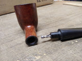 Vtg Supermaster Imported Briar Dublin Shape Smoking Pipe with Stinger Good Shape