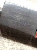 Vtg Unknown Real Briar Rusticated Bent Smoking Tobacco Pipe w/Stinger Good Shape
