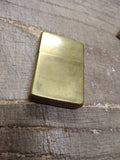 Vtg Zippo Camel Logo Brass Cigarette Lighter 1932 1992 Initial KLW Nice W/Box!
