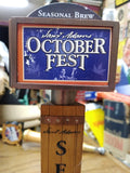 Sam Adam's October Fest Seasonal Brew 12 Inch Beer Tap Handle Man Cave Bar