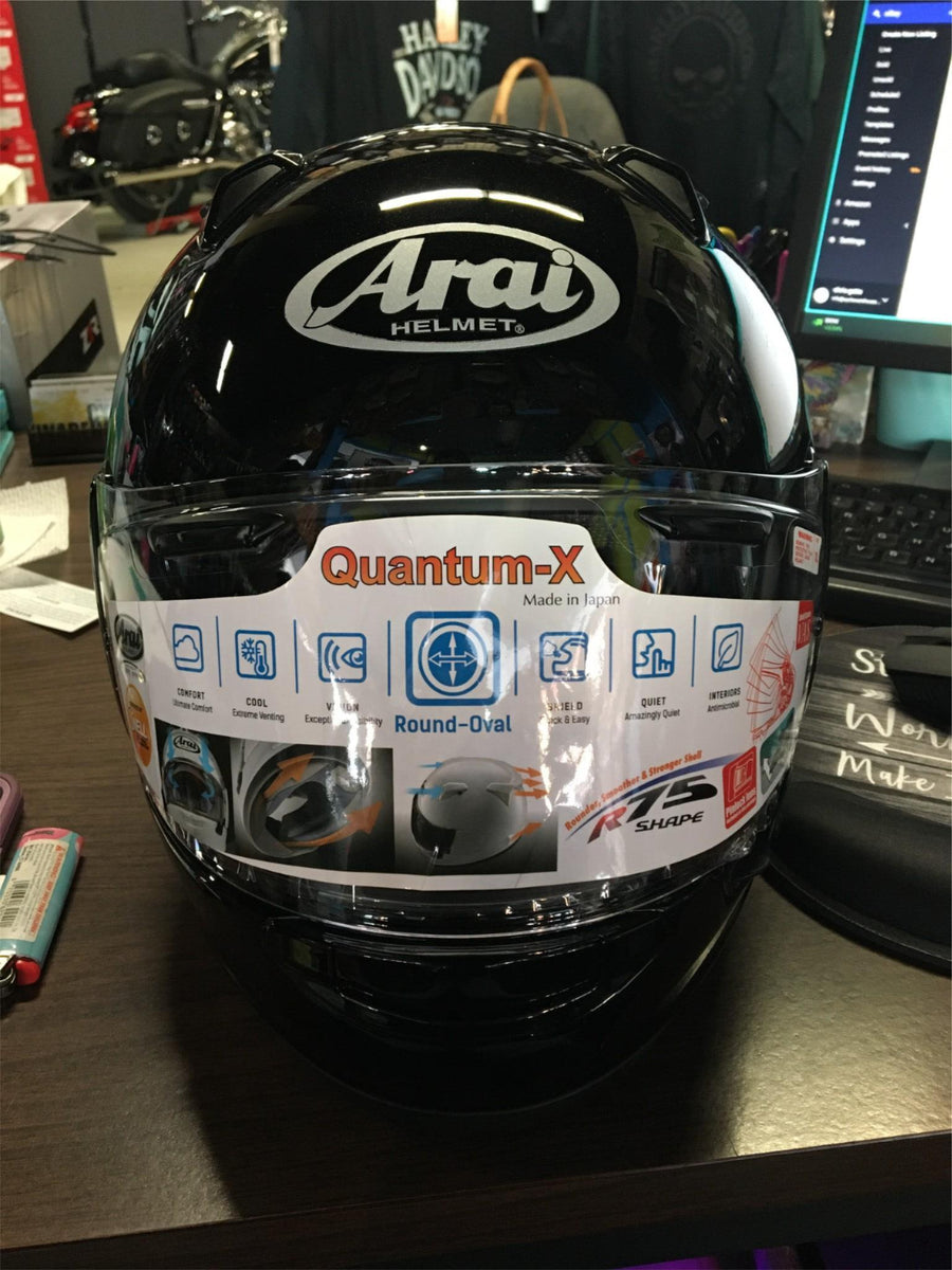 Arai Quantum-X Diamond Black Size XL Brand New FULLFACE
