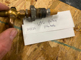 Vtg Harley Knucklehead Panhead Flathead Petcock Fuel Shutoff Valve Gas tank bras