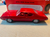 NIB Promo Car GTO 1970 500 Orig box Pontiac Dealer Ram Air 400 SB Hot Rod Muscle