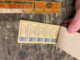 Vtg Teens Oil Gas Coupon Advertising Sign Can Service station Franklin Pa Refine