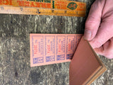Vtg Teens Oil Gas Coupon Advertising Sign Can Service station Franklin Pa Refine
