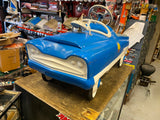 Vtg Garton Pedal Car Police Fire Truck Old Resto 1950's Mark 5 Aeroflite Rare!