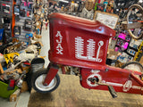 Vtg Murray Ajax Pedal Tractor Car 1950's Chain Drive Ohio Red Unrestored Rare!