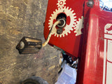 Vtg Murray Ajax Pedal Tractor Car 1950's Chain Drive Ohio Red Unrestored Rare!