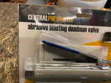 Central Pneumatic 60491 Abrasive Blasting Deadman Valve 12g Tool 4 nozzles paddl