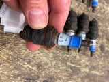 Vtg 1920's Blue Crown Spark Plugs E9 Set of 8 Lot Auto Indy Car Performance