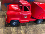 Vtg1950’s BUDDY L Pressed Steel Texaco Tanker Tin Toy Truck Original Box gas oil