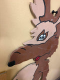 Wile E coyote Charact Looney Tunes Wood 25" Mopar Warner Bros Figure Road Runner