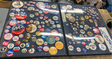Vtg Election Pin collection 1911 Woodrow Wilson Kefauver Coolidge Landon Dewey