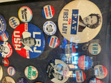 Vtg Election Pin collection 1911 Woodrow Wilson Kefauver Coolidge Landon Dewey