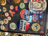 Vtg Election Pin collection 1911 Woodrow Wilson Kefauver Coolidge Landon Dewey