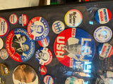 Vtg Election Pin collection 1911 Woodrow Wilson Kefauver Coolidge Landon Dewey