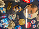 Vtg Election Pin collection 1911 Woodrow Wilson Kefauver Coolidge Landon Dewey