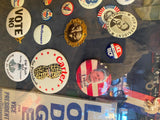 Vtg Election Pin collection 1911 Woodrow Wilson Kefauver Coolidge Landon Dewey
