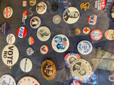 Vtg Election Pin collection 1911 Woodrow Wilson Kefauver Coolidge Landon Dewey