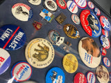 Vtg Election Pin collection 1911 Woodrow Wilson Kefauver Coolidge Landon Dewey
