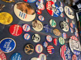 Vtg Election Pin collection 1911 Woodrow Wilson Kefauver Coolidge Landon Dewey