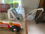 Lumar Marx Tin Toy Truck Pressed Steel 50's Wrecker Tow Truck 16 Orig Box Minty!