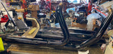 Black Chrome Exhaust Pipes Mufflers Khrome Werks 4.5 Slip on mufflers Harley M8