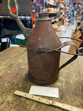 Vtg 19860's Railroad Oil Can Civil War Era kettle Antique American Train Yard!