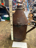 Vtg 19860's Railroad Oil Can Civil War Era kettle Antique American Train Yard!