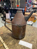 Vtg 19860's Railroad Oil Can Civil War Era kettle Antique American Train Yard!