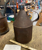 Vtg 1860's Railroad Oil Can Civil War Era kettle Antique American Train Tool!