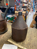 Vtg 1860's Railroad Oil Can Civil War Era kettle Antique American Train Tool!